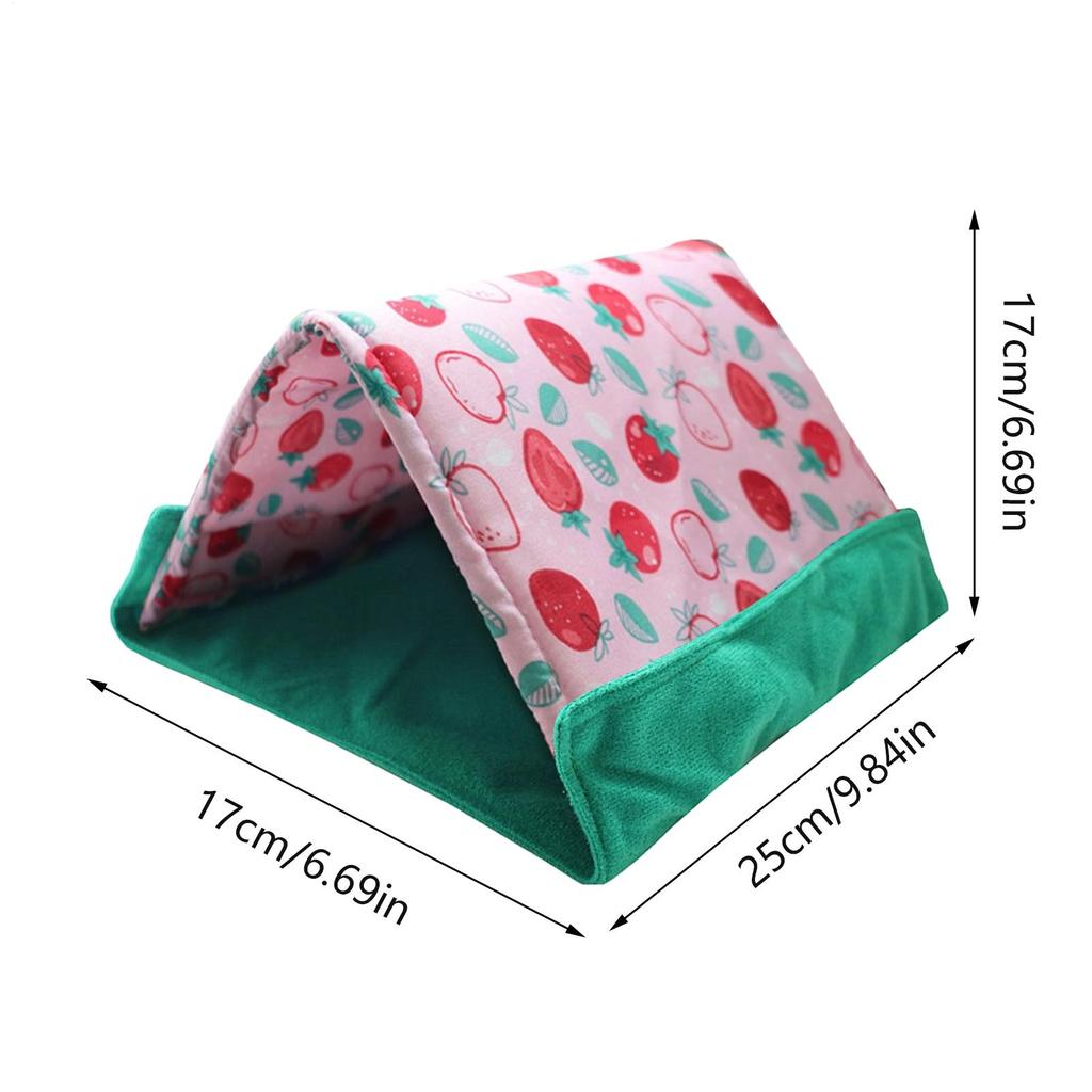 Bunny Beds 2 In 1 Triangular Sleeping House Hedgehog House For Small Pet Bunny Bearded Dragons Enclosure Home Living Room Corner