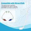 4Pcs Low Touch Hearing Aid Lock Easy to Replace Hearing Aid Fixing Tail for Oticon 85db Sports Use