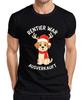 Reindeer Was Sold Out Dog Puppy Christmas Gift Funny Mens T-Shirt-