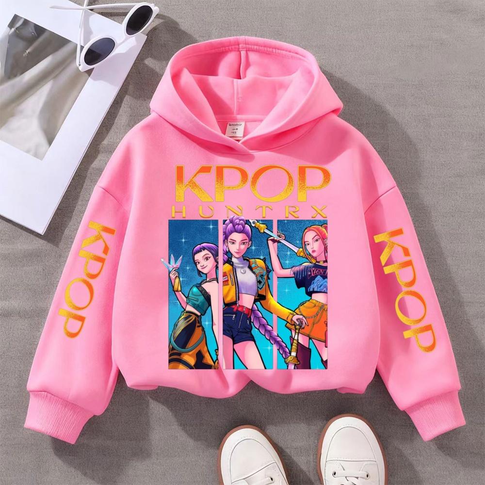 

Hoodies Sweatshirts Girls Cartoon Girl Comfortable Hooded Sweatshirt Children s Fashionable Casual Top Casual Girl s Clothing 140