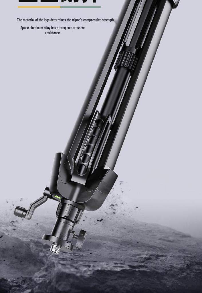Aluminum Alloy Infrared Laser Level Tripod with Lifting Rod