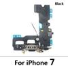 USB Dock Connector Charging Port Flex Cable For iPhone 7 8 Plus Xs Max X Charger Board With Microphone Module Replacement Parts