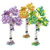 Assembled Aspen Tree Big Banyan Tree Building Block Children'S Interactive Flower Tree Plant Scene Ornament Parts