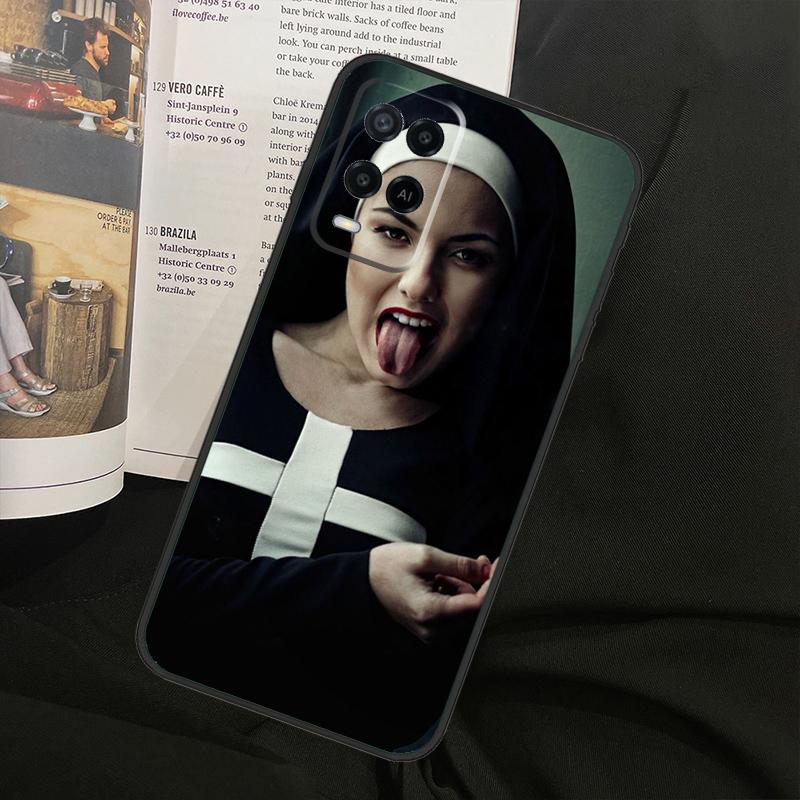 Sister Nun For Oppo A58 A18 A38 A78 A98 A17 A77 A80 A40 A60 A16 A76 A96 A74 A94 A54 A15 A57S Phone Case