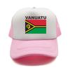 Vanuatu Trucker Cap Summer Unisex Cool Country Flag Hat Baseball Caps Unisex Outdoor Mesh Net Caps