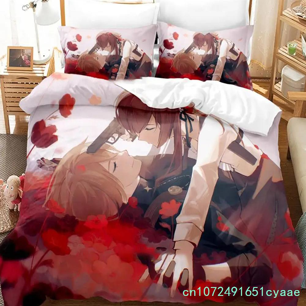 Project SEKAI Hoshino Ichika Set Biancheria da Letto Ragazzi Ragazze Twin Queen Size Copripiumino Federa Letto Bambini Adulti