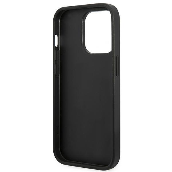 Guess Guhcp14Xg4Gfgr Iphone 14 Pro Max6,7 Szary/Grey Hard Case 4G Metal Gold Logo