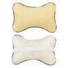 1 Pcs Car Neck Pillows Pu Leather Head Support Protector Black/Red Universal Headrest Backrest Cushion Fit for All