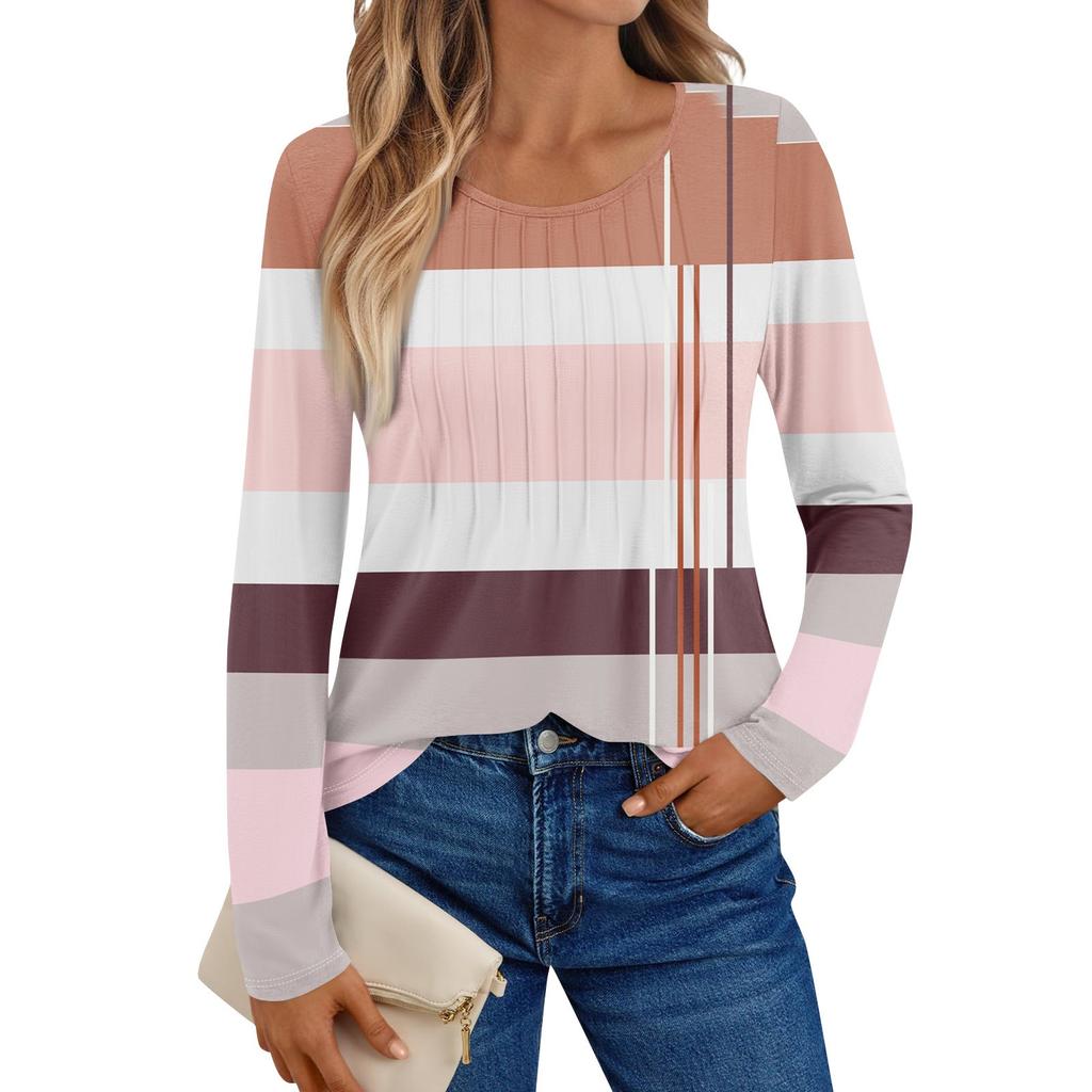 Women's Long Sleeve Shirts Graphic Tees Casual Basic Tops Pullovers