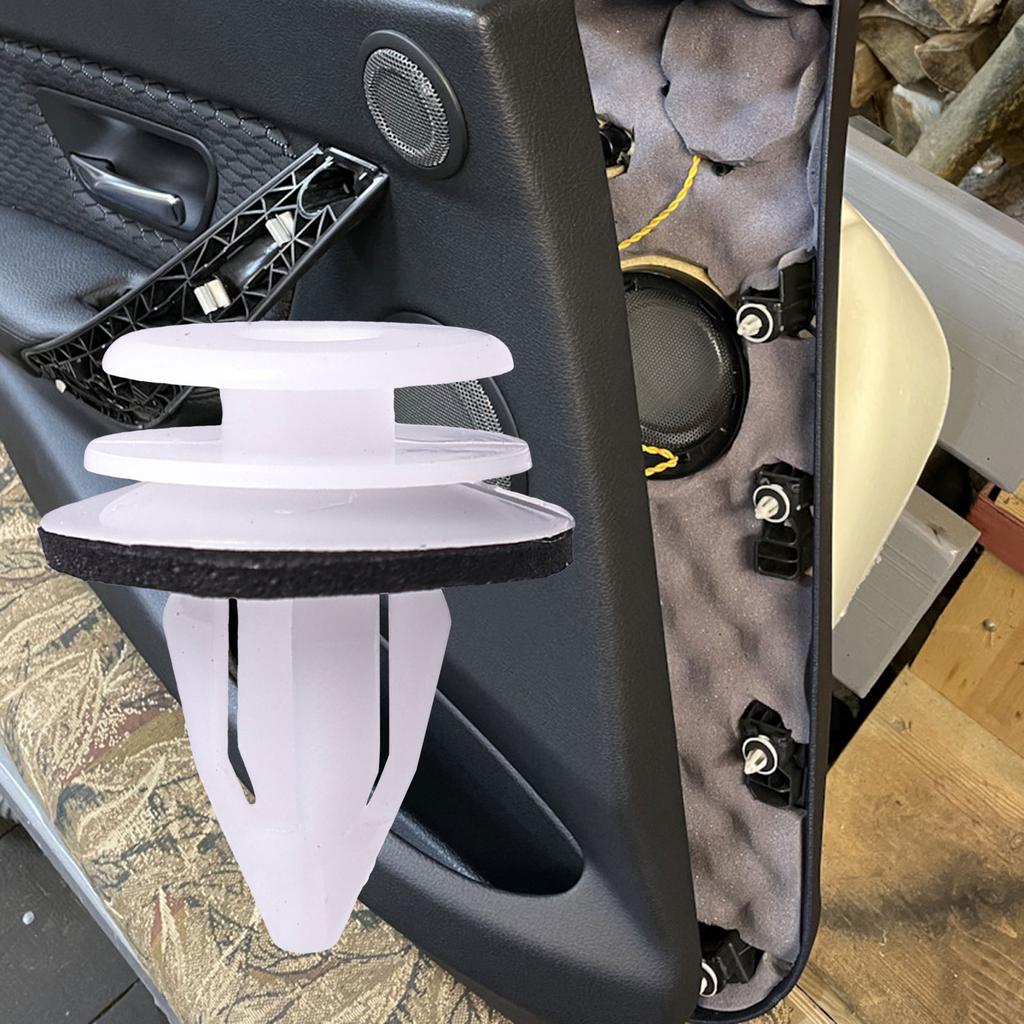 Türverkleidungs-Karten-Zierleisten-Clips 51418224768 51410407984 Für BMW 1 2 4 5 6 7 Serie X1 X2 X3 X4 X5 X6 Z4 MINI