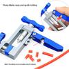 Oil e Pushing Device Emergency for Bicycle Placement Tools sy Install Multifunction Practical Bike ing Cutter Repair T Heads Compact Home Needle