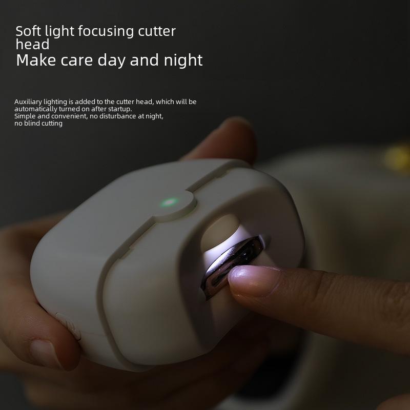 Automatic Electric Nail Clippers and Grinder for Elderly and Babies - Nail Care Tool for Polishing and Trimming