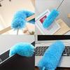 Retractabl Dust Duster Telescopic Flexible Stainless Steel Household Feather Duster Cleaning Tool Microfiber Dust Brush New