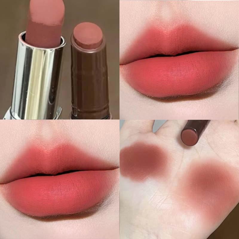 HERORANGE Ruj de Catifea Moale Finish Mat Hidratant Saturație Scăzută Rezistență Ultra Lungă Ruj Stilou Neaderent pe Cupă
