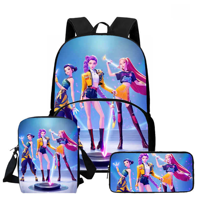 Kpop Witch Hunter Group Schoolbag High Definition Printing Casual Cross Border Light Backpack One Piece Hair