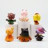 Demon Slayer Tanjiro Kamado Nezuko anime cartoon figure blind box creative  statue model ornament surprise gift box
