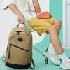 Li Ning Sports Life Collection Polyester Backpack Unisex Khaki ABSU123-5