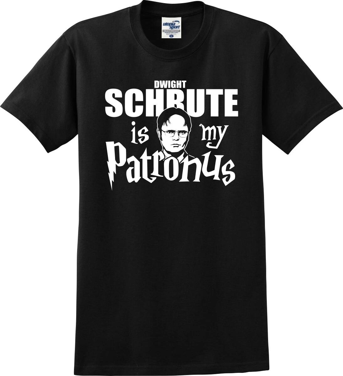 Dwight Schrute Is My Patronus Funny Unisex T-Shirt (S-5X) XS