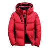 Men's Plus-Size Winter Cotton Jacket with Detachable Hat – Stylish, Warm, Thickened, Cross-Border Outdoor Sportswear