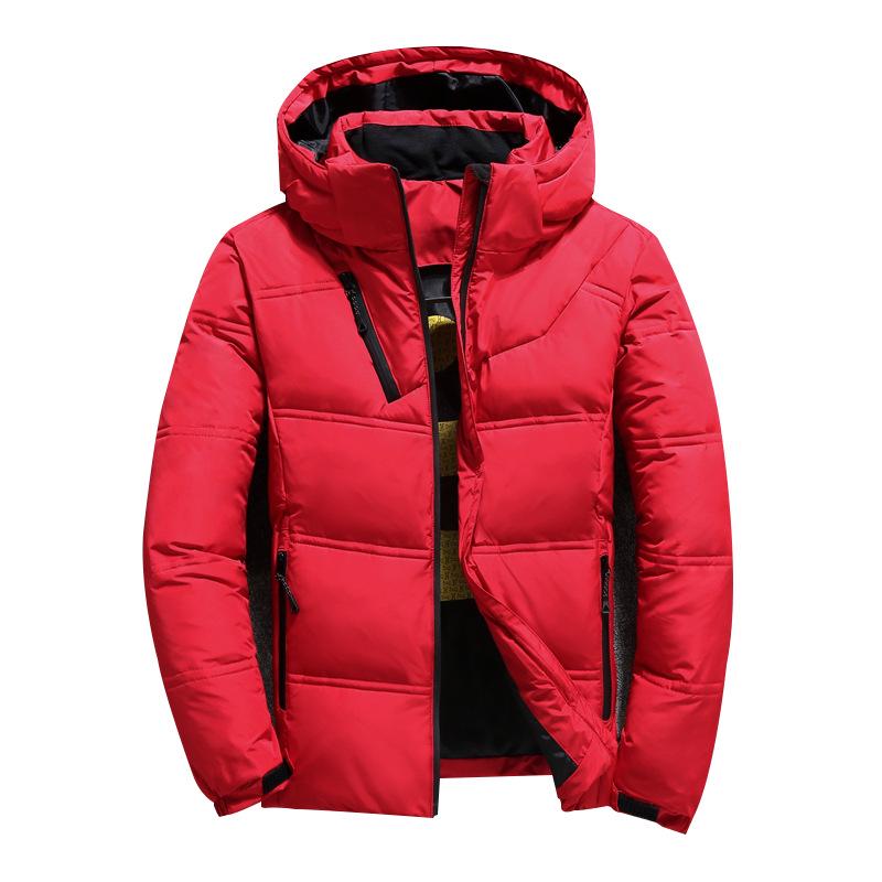 Men's Plus-Size Winter Cotton Jacket with Detachable Hat – Stylish, Warm, Thickened, Cross-Border Outdoor Sportswear