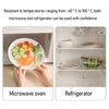 100Pcs Plastic Wrap Dispenser Box Wall-Mounted No-Drill Installation Flip-Top Design Plastic Wrap Cover for Easy Refill Plastic Storage Box for Cling