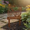 Butterfly Flower Stake Antique Design Flower Butterfly Garden Stake Metal Garden Ornament Sturdy Ornamental Yard Sign Waterproof