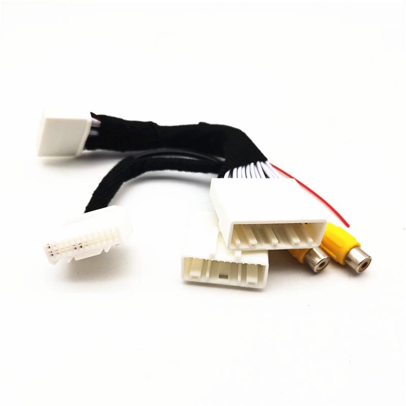 28Pin+24Pin Camera Adapter Cable For Toyota Avalon Prius Land Cruiser 2016-2018