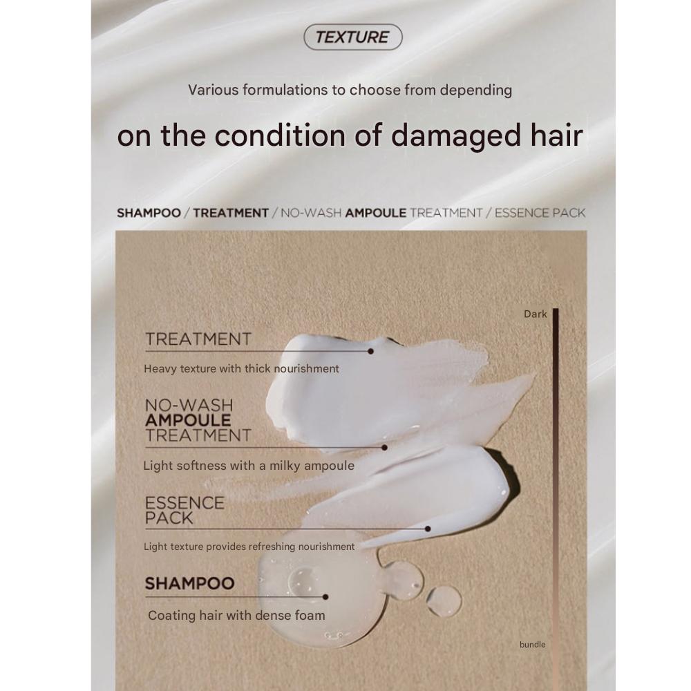 Mise-en-scène Salon 10 Protein Shampoo für stark geschädigtes Haar, 500ml