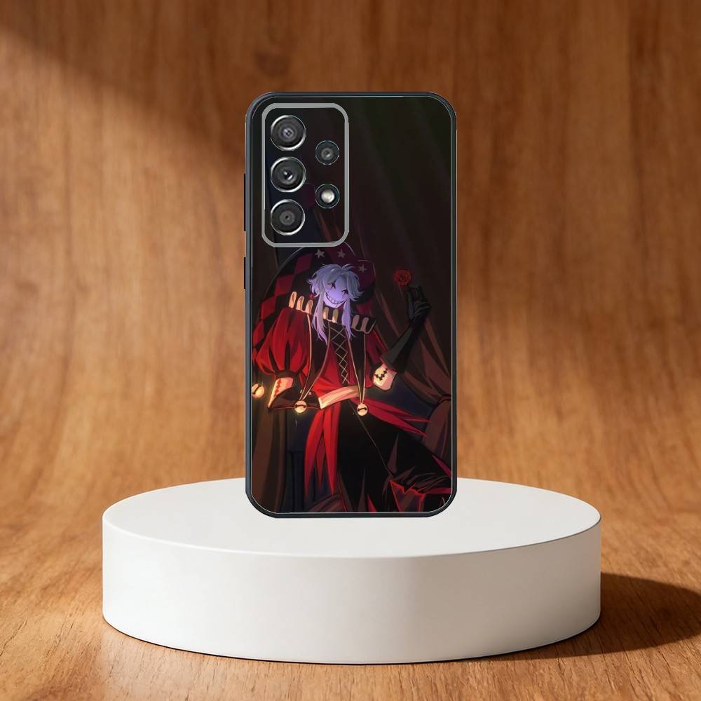 Visual Novel T-F-C Phone Case For Samsung S25,S24,S21,S22,S23,S30,Ultra,S20,Plus,Fe,Note,10,9,5G Black Cover