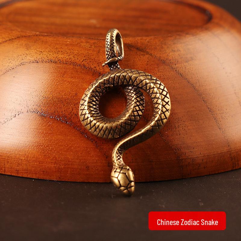 

Брелок Знаки зодиака из состаренной латуни: Кулон Год Быка