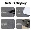 Self-adhesive Office Chair Mat Non Adhesive Rolling Wheelchair Carpet  Home Office