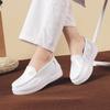 New Nurse Shoes Women's Casual Soft Sole Heightened Breathable Deodorant Not Tired Feet Non-slip Medical White Shoes Women
