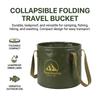 Collapsible Water Bucket Large Capacity Portable Storage For Camping Car Emergency Use