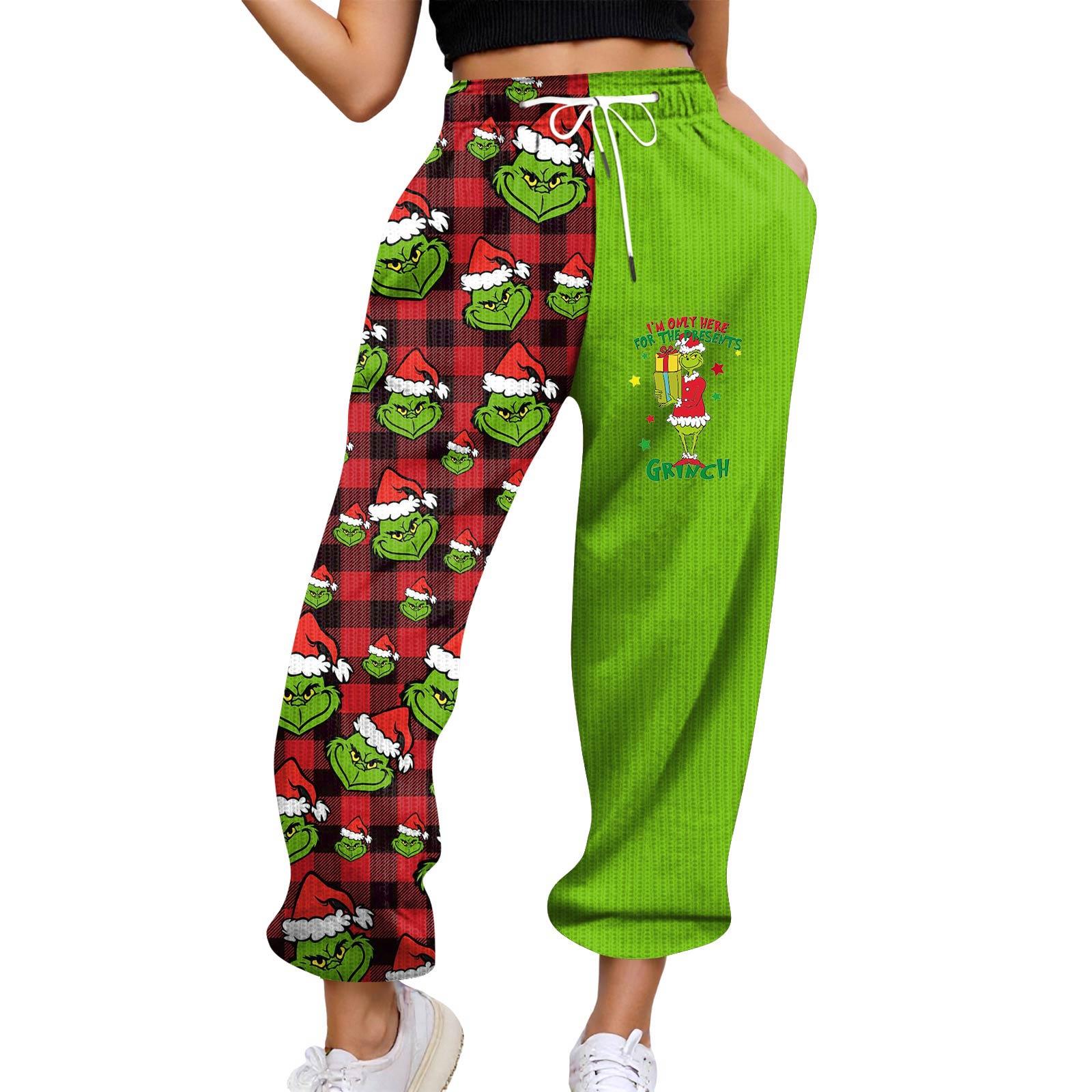 

Женские повседневные брюки с высокой талией, поясом, спортивными брюками и карманами XXXL винный