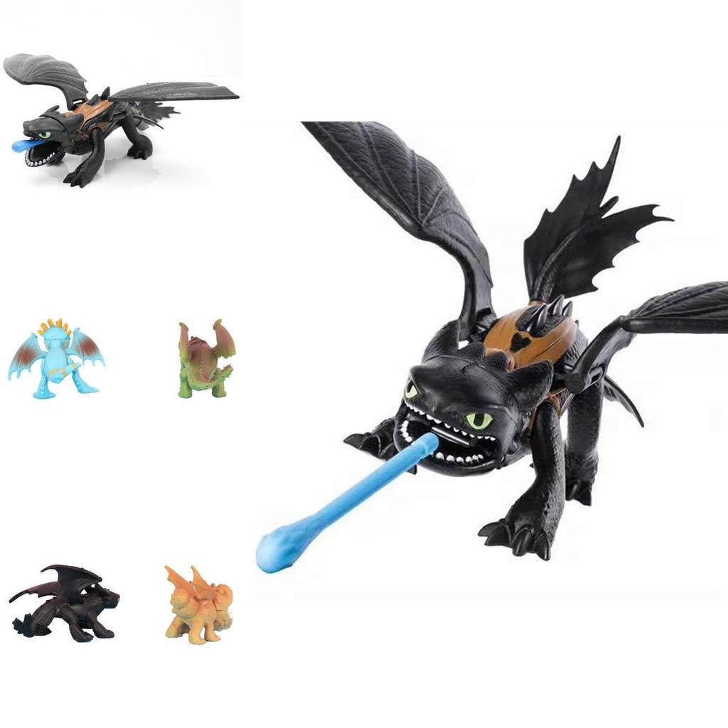 Dreamworks Dragons Figure Collection Mini Toothless Set For Kids And Dragon Trainers Aged 4 And Up
