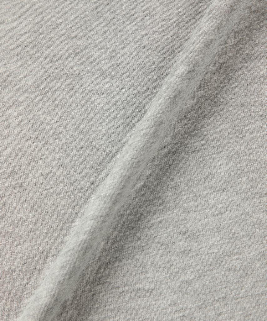 PANICALE Gray Basic Mock Neck Logo T-Shirt (Type B)