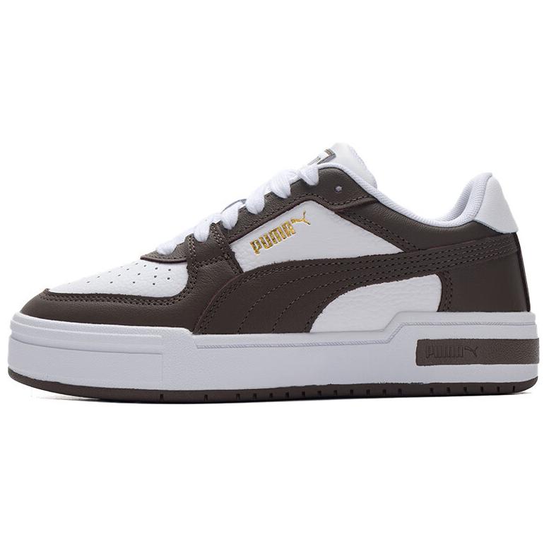 Puma Ca Pro Classic Comfortable Versatile Low-Top Sneakers Unisex Sneakers Brown White 380190-63