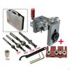 DIY Woodworking Hole Guide Dowel Drill Bit Opener Punch Location Tool Suitable for