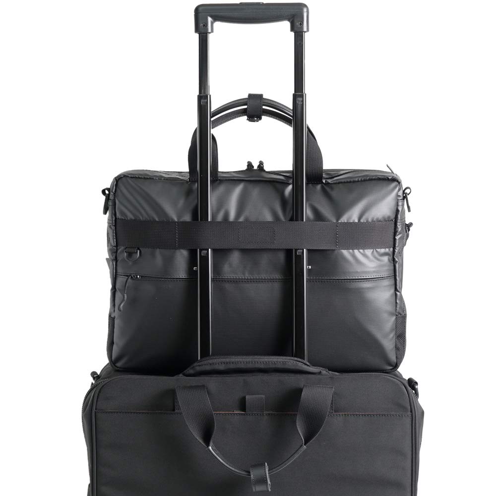 Manhattan Passage 3311MB Slim Well-Organized Expandable Briefcase, Plus 2.1 (Midnight Blue), Unisex