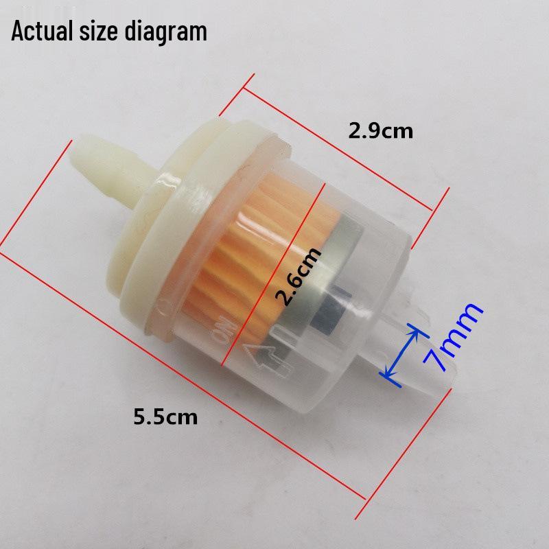 Rura olejowa wlotu pompy benzynowej do motocykla, trójkołowca, polerki, generatora i glebogryzarki mikro