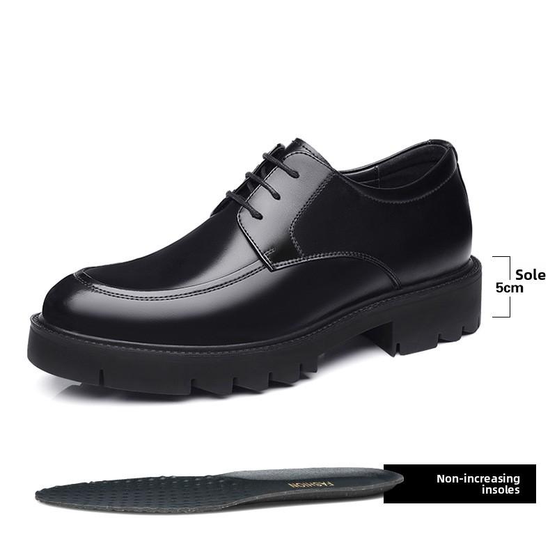 Men Height Increasing Shoes 8cm Summer Sandals 10cm Elevator Dress Leather Shoes Business Hollow Out Big Head Formal Shoes