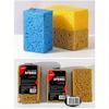 Thickened high foam car wash sponge large honeycomb seaweed sponge block car supplies beauty cleaning decontamination sponge wipe