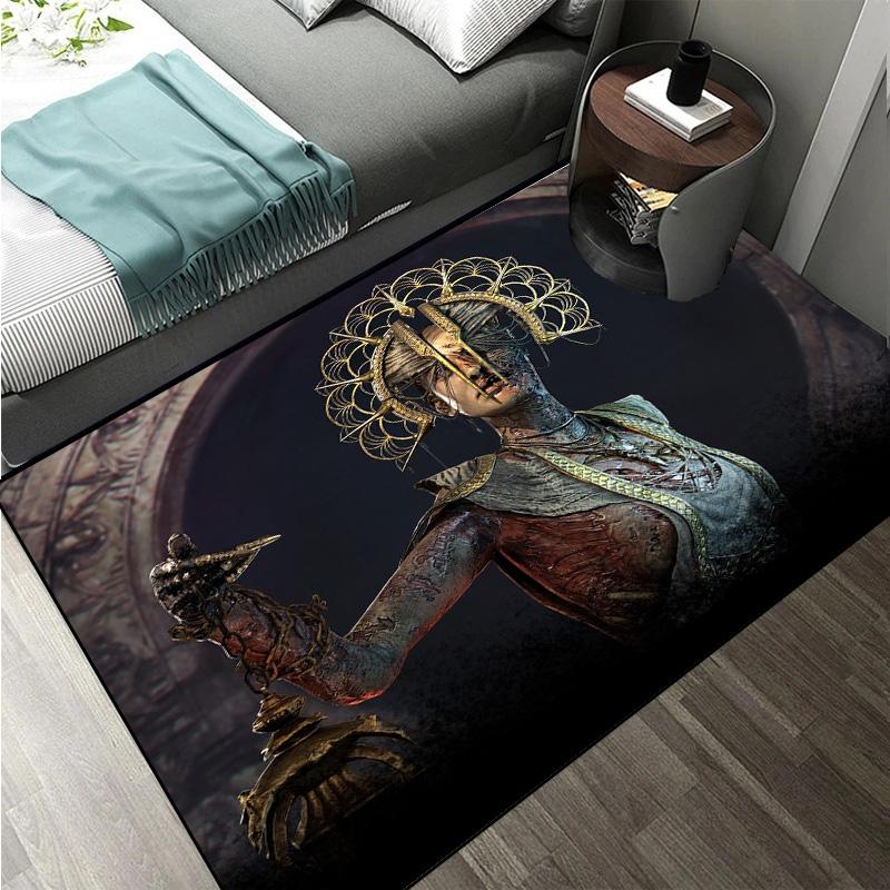 D-Dead by Daylight survival horror escape game Large Area Rugs Carpet for Home Living Room Bedroom Sofa Doormat Floor Play Mat