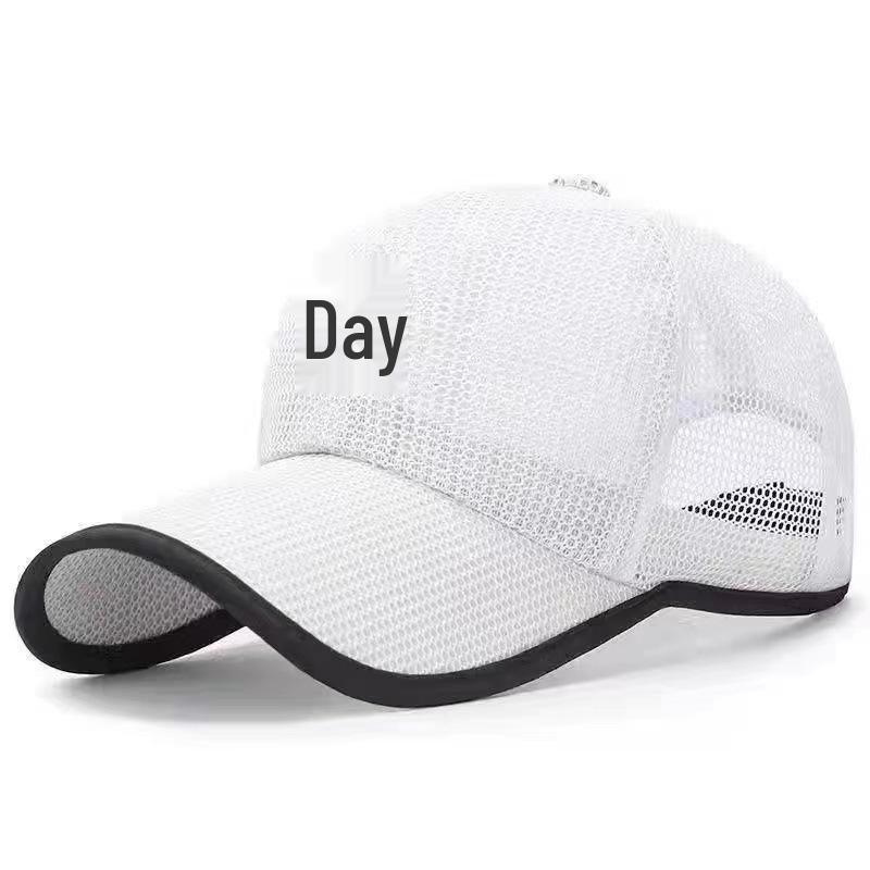 Men's Breathable Mesh Sun Protection Baseball Cap - Casual Summer Fashion