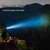 Deli Handheld Zoom Flashlight: Super Bright, Type-C Rechargeable, Ideal for Home, Outdoor, Camping, and Emergencies