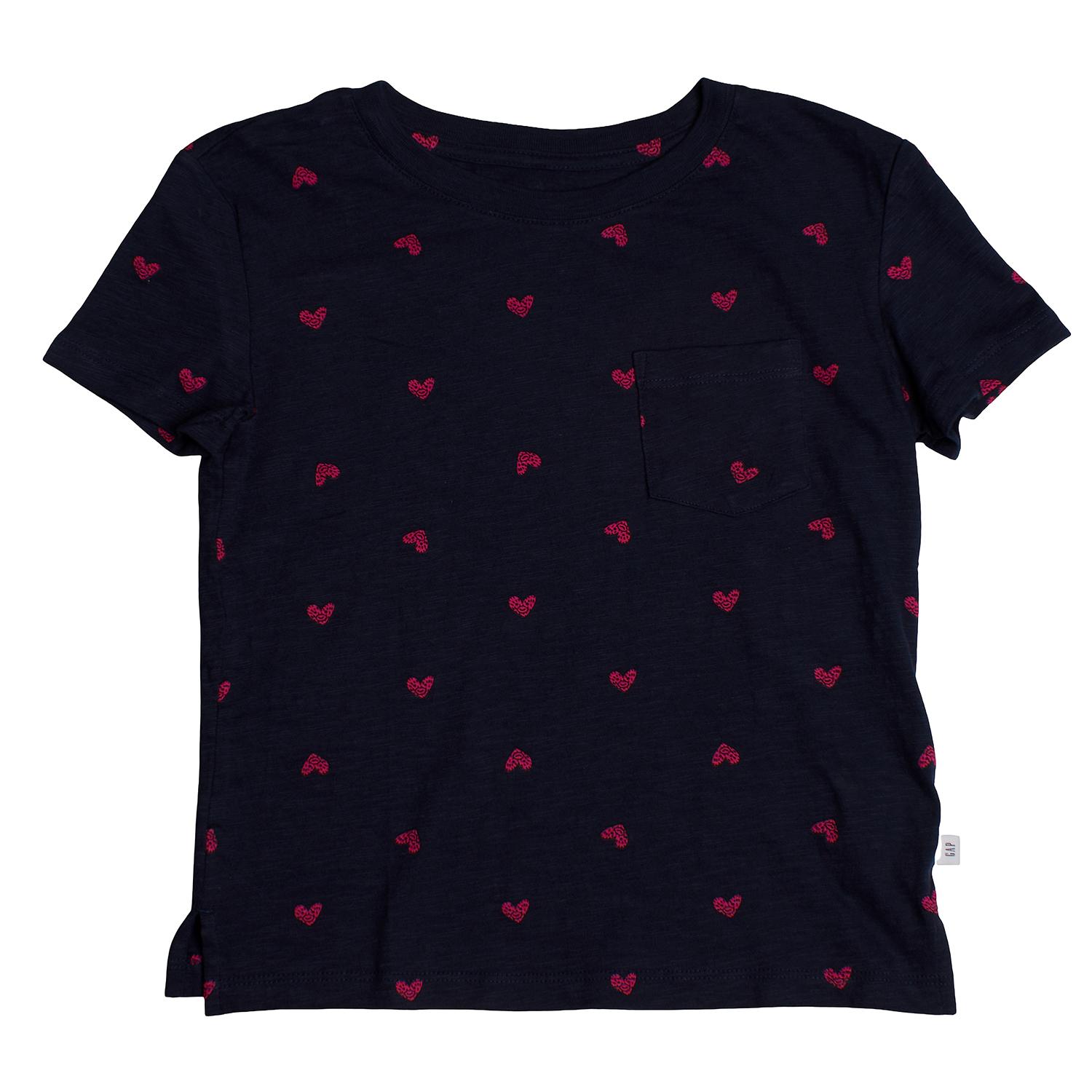 

Футболка с коротким рукавом с карманом 601389 для девочки 10 AÑOS синий