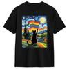 Huunisex Lgbt Flag Gay Pride Month Tshirt Unisex Awesome Tshirts Summer Crewneck Harajuku Tees Dropshipping Oversized Tops