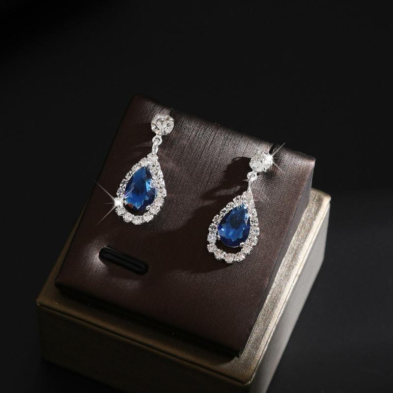 Water Drop Pendant Earrings Temperament Personality Simple Versatile Commuter Earrings Women's Accessories