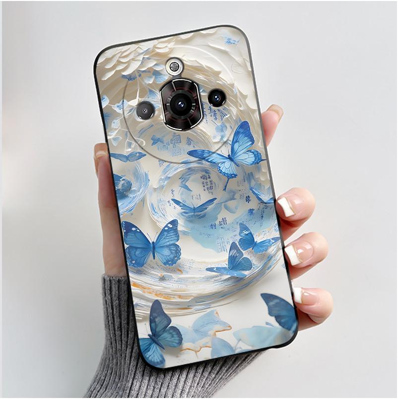 

Cute Cartoon Case For ZTE Nubia Focus Pro 5G Capa Printing Shell Protective Cover Coque Soft Silicone Black Casing Fundas ZTE nubia Focus Pro
