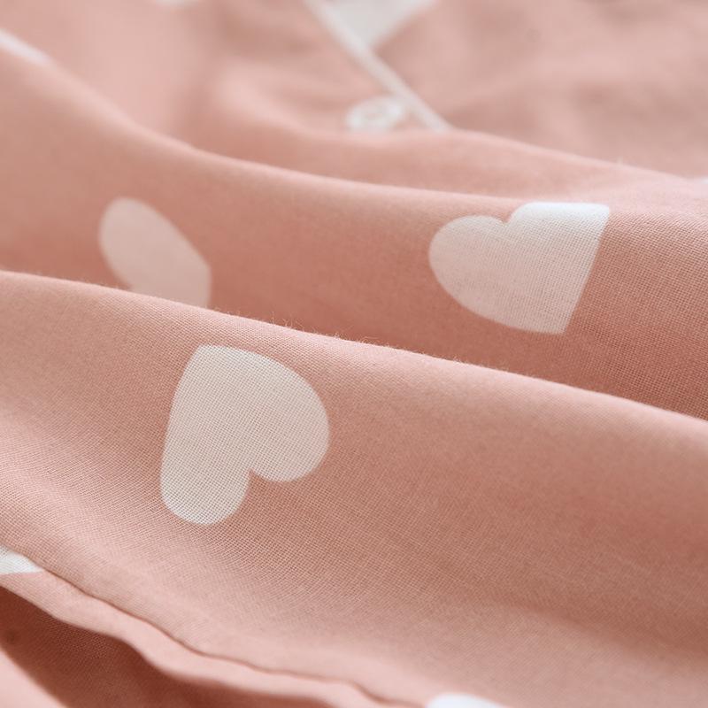 Women's 2023 Summer Cute Short Sleeve Cotton Pajama Set